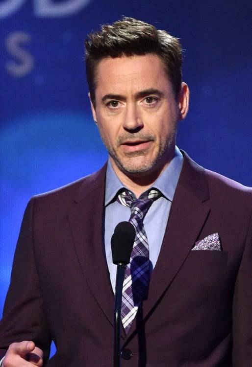 Robert Downey Jr, con cejas 