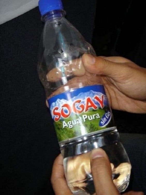 Botella de agua 