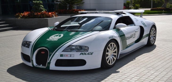 Buggatti Veyron, patrulla de Dubai 