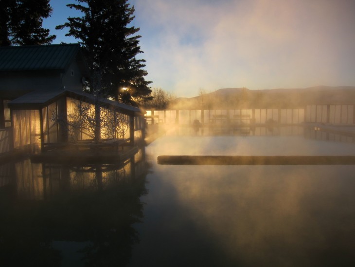 aguas termales en Takhini canadá