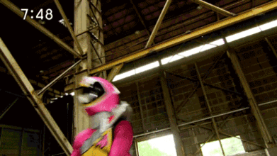 power ranger rosa