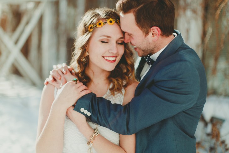 pareja de recien casados