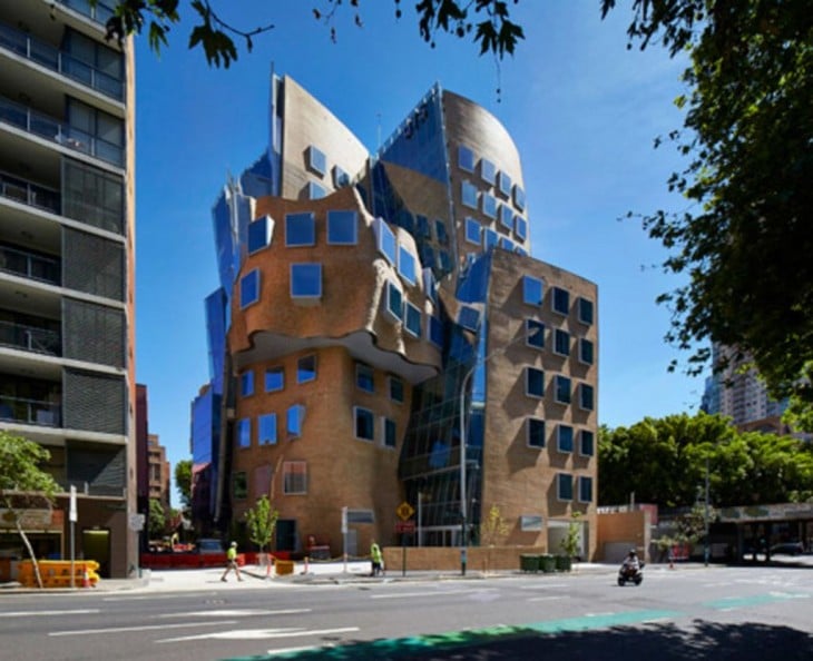 Sydney, Australia edificio separandose
