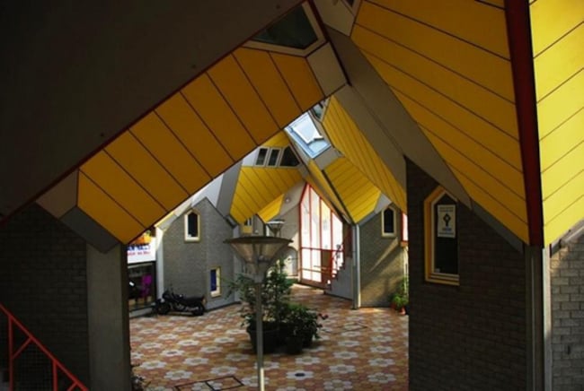 Roterdam Holanda, "Kubuswoningen"  casa cubos