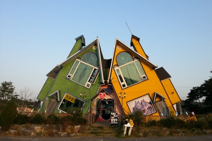 Isla Ganghwa, Corea del sur casas que se abrazan