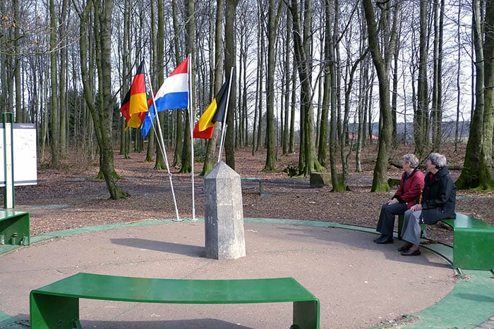 Triple frontera Alemania, Bélgica Holanda 