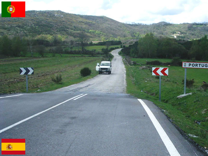 Frontera España - Portugal