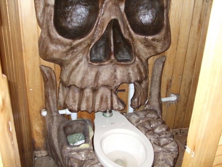 baño calavera