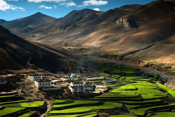Pueblito en el Himalaya, Tibet