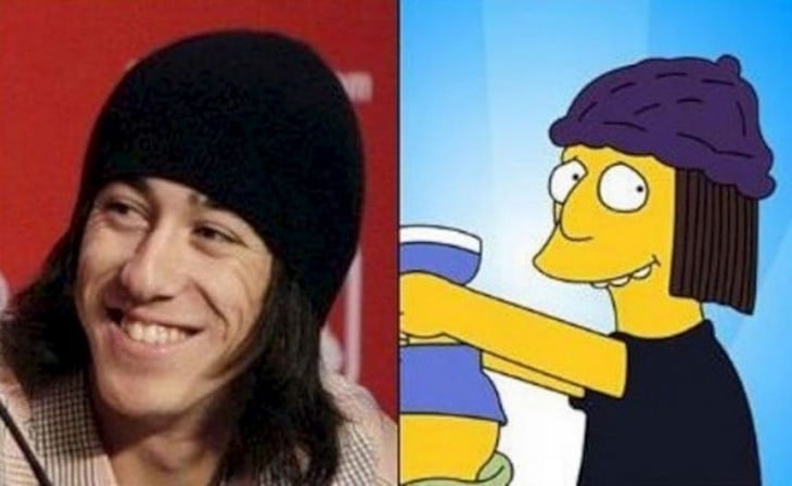 Beisbolista parecido al personaje Jimbo Jones de los Simpsons 