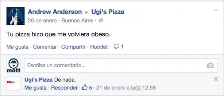 facebook ugis pizza