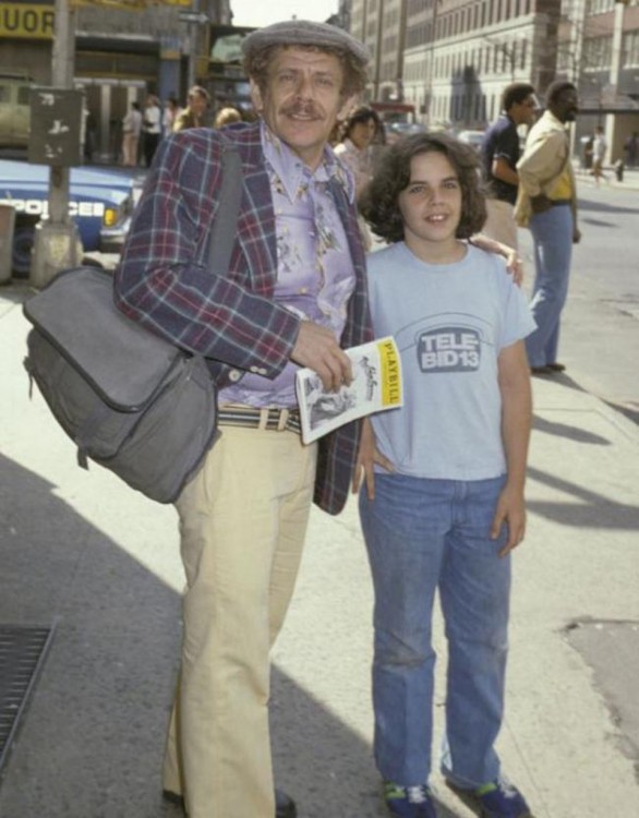 ben stiller y su padre en NY