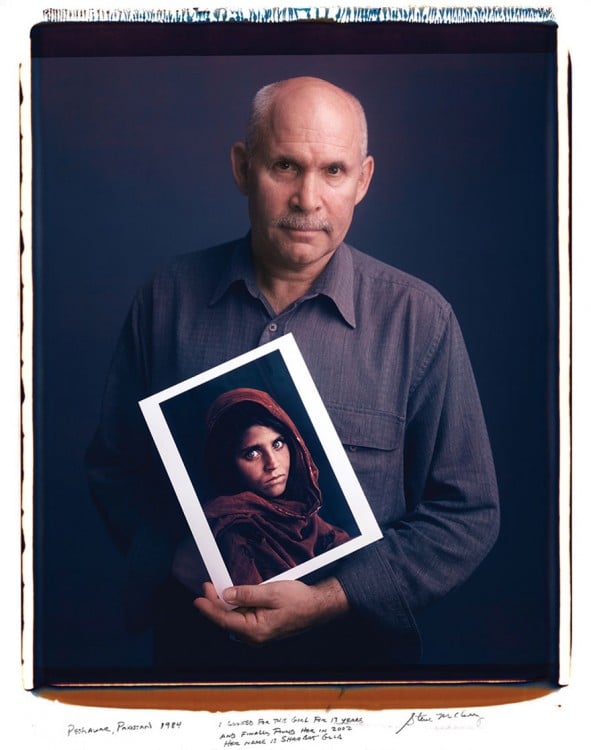 Steve McCurry niña de Afganistan Sharbat Gula.1984