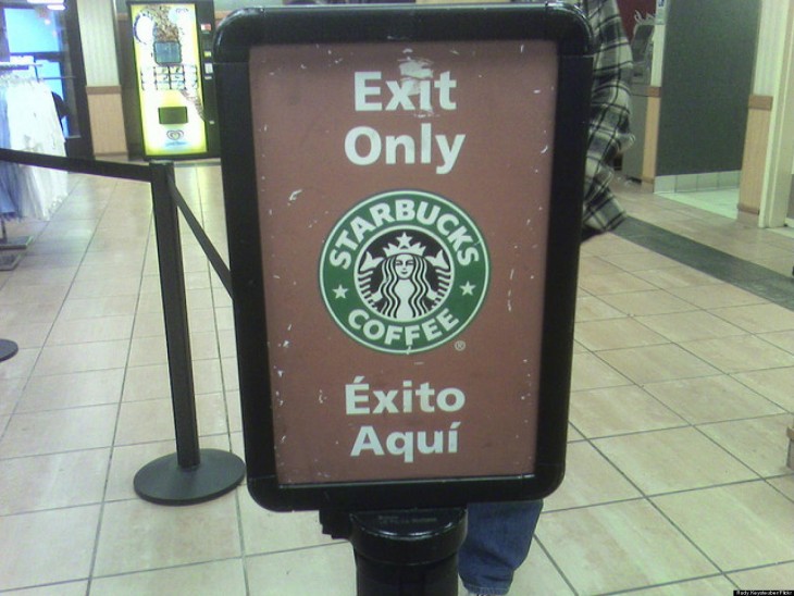 cartel de starbucks