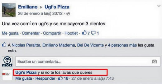 ugis pizza si n ote lavas los dientes