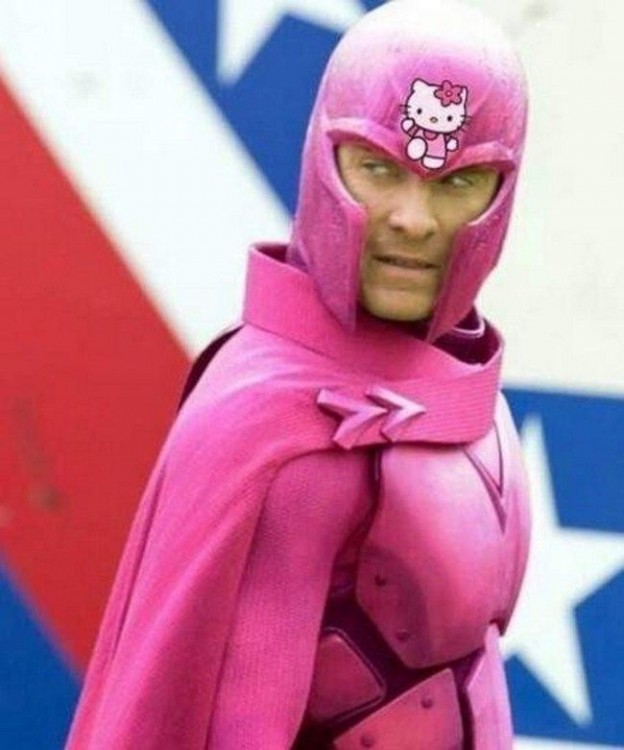 magneto hello kitty