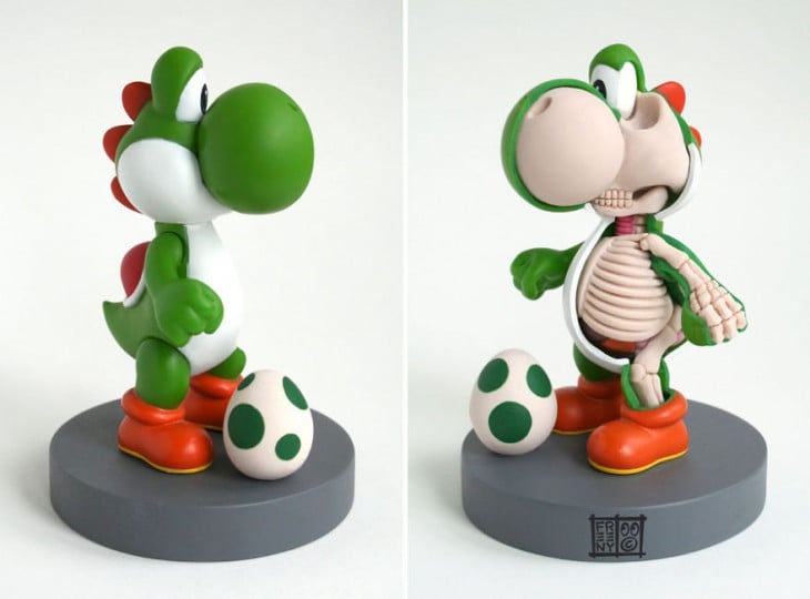 esqueleto de yoshi