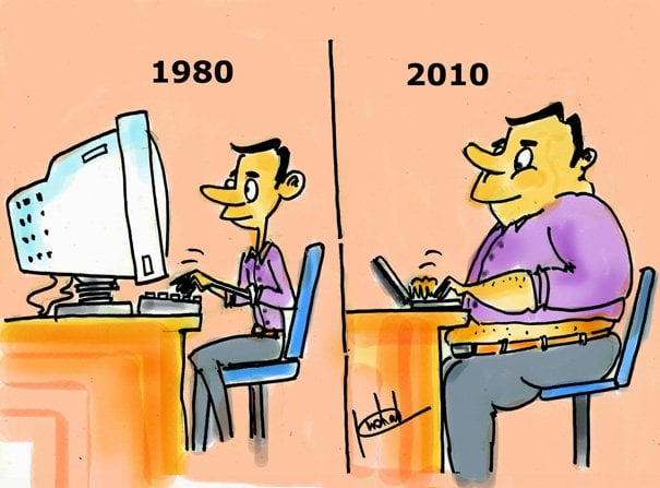 evolucipon del hombre y la computadora en los últimos años 