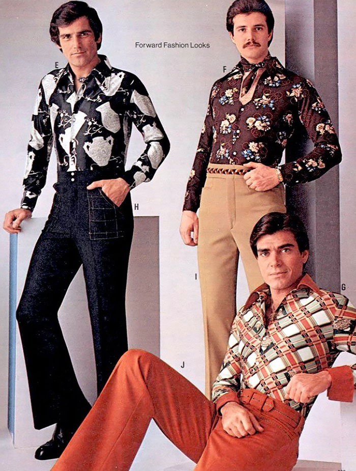 25 Anuncios de para el hombre fashionista de los 70's