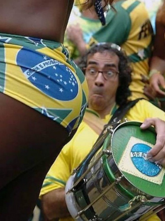 menuda sorpresa del fanatico de brasil