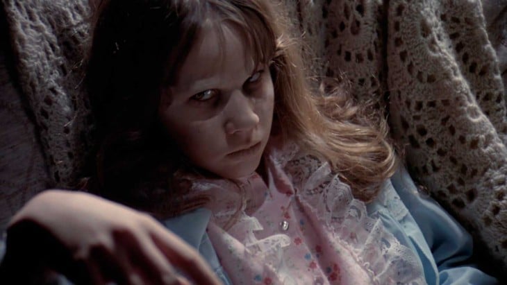 linda blair en el exorcista