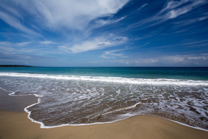 La playa del Caribe, Costa Rica 