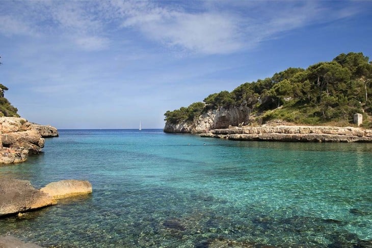 Isla de Mallorca en la Palma de Mallorca, España 