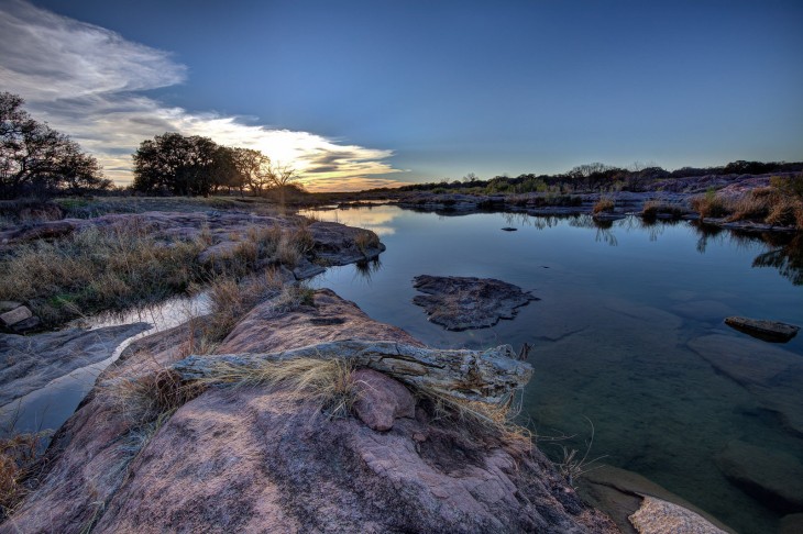 río llano a las afueras de Austin Texas 