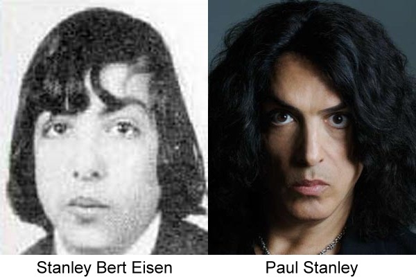 Anuario de fotografías de músicos famosos (Paul Stanley) 