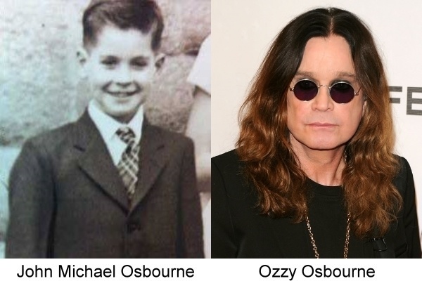 Anuario de fotografías de músicos famosos (Ozzy Osbourne) 