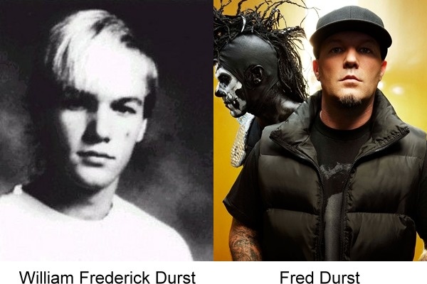 Fred Durst en su fotografía del antes y después 