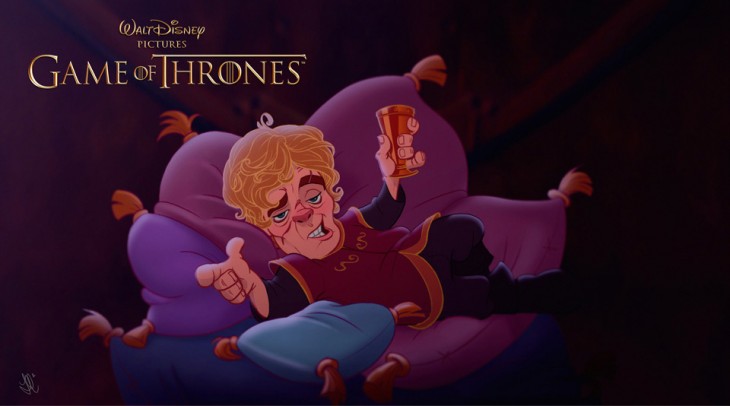 Tyrion Lannister diseñado por Disney 