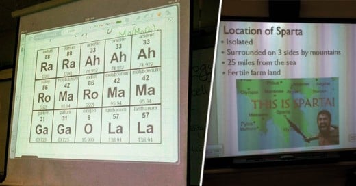 No cabe duda que aún existen maestros que siempre encuentran la forma de que sus alumnos aprendan de una forma creativa