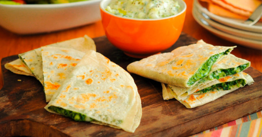 Quesadilla pobre gourmet