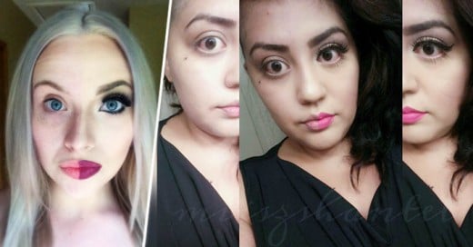 El gran cambio que se nota es algo increíble en estos maquillajes