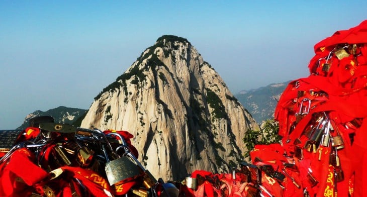 Huashan uno de los montes más peligrosos en China