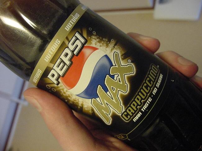 pepsi max capuccino