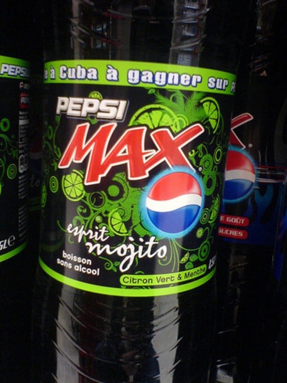 pepsi max de mojito