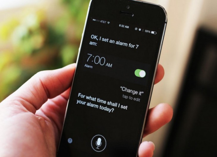 Siri activa tu alarma