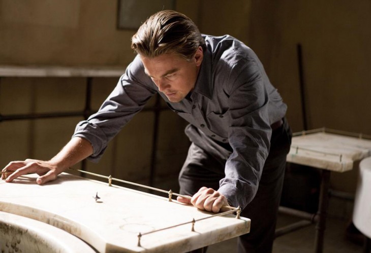 leonardo dicaprio en la pelicula inception