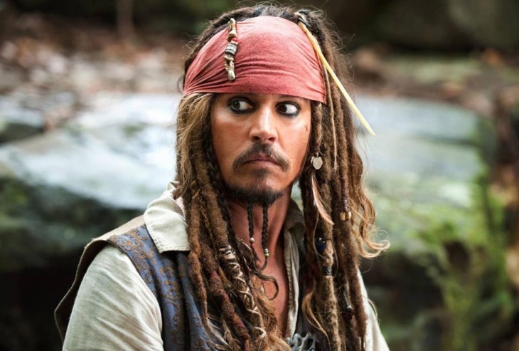 Johnny Depp – Piratas del Caribe I-IV