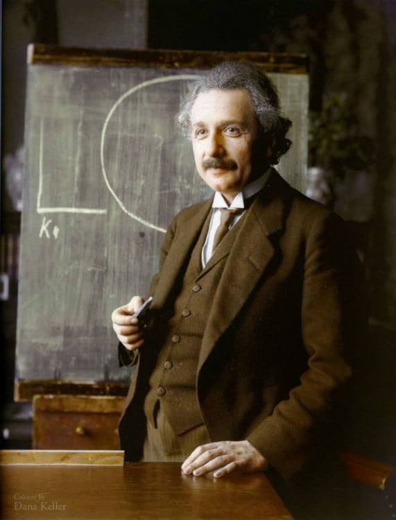 Albert Einstein, Físico. 1921