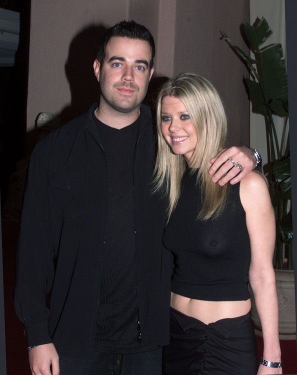 Tara Reid y Carson Daly