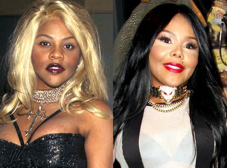 lil kim antes y despues