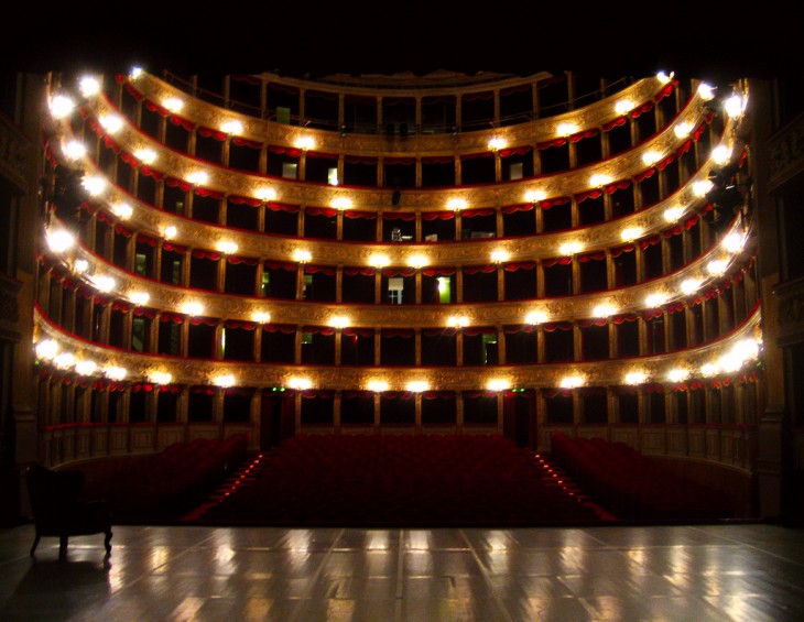 Interior del Teatro Roma en la Ciudad de Avellaneda, Argentina