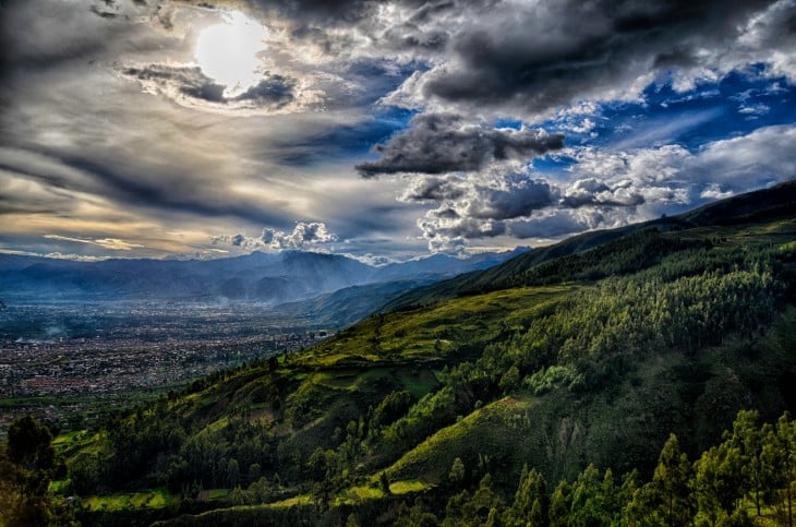 Parque Tunari en Cochabamba, Bolivia