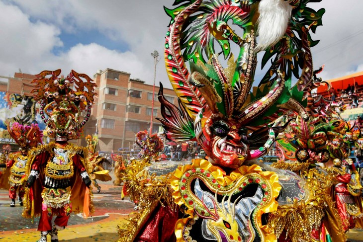 La diablada baile típico de Bolivia 