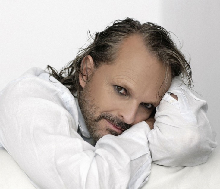 Miguel Bosé el cantante y actor español 