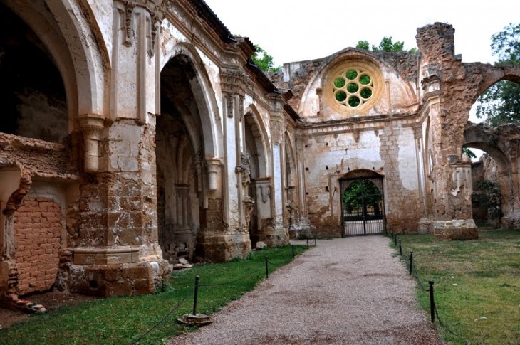 Monasterio de Piedra ubicado en Zaragoza, España 