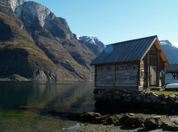 Fisherman Hut, Undredal, Noruega 